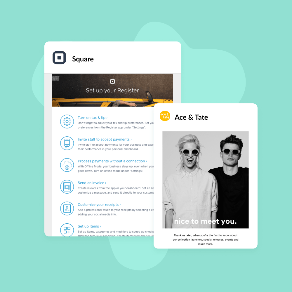 Preview image for: Examples of how you can make the most of drip campaigns